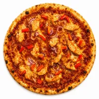 Pizza BBQ Chicken Casa Hunico, vedere de sus